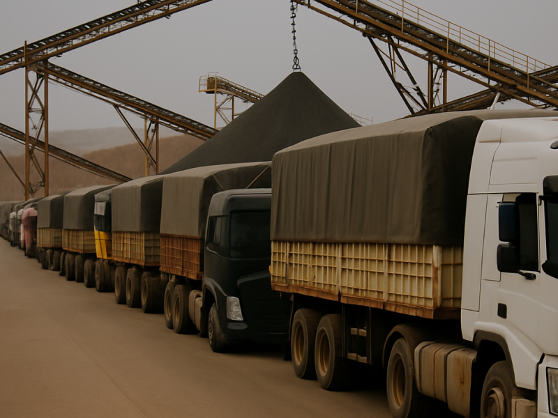 Agendamento de cargas na mineração com o Minerion