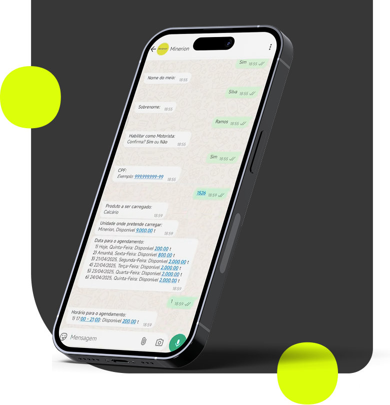 Agendamento de Cargas
